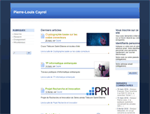 Tablet Screenshot of cayrel.net